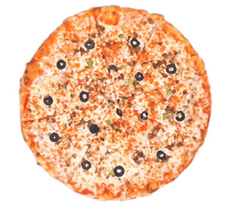 Veggie Pizza at My Pizza Winnipeg - vegetarian halal specialty pizza loaded with fresh veggies